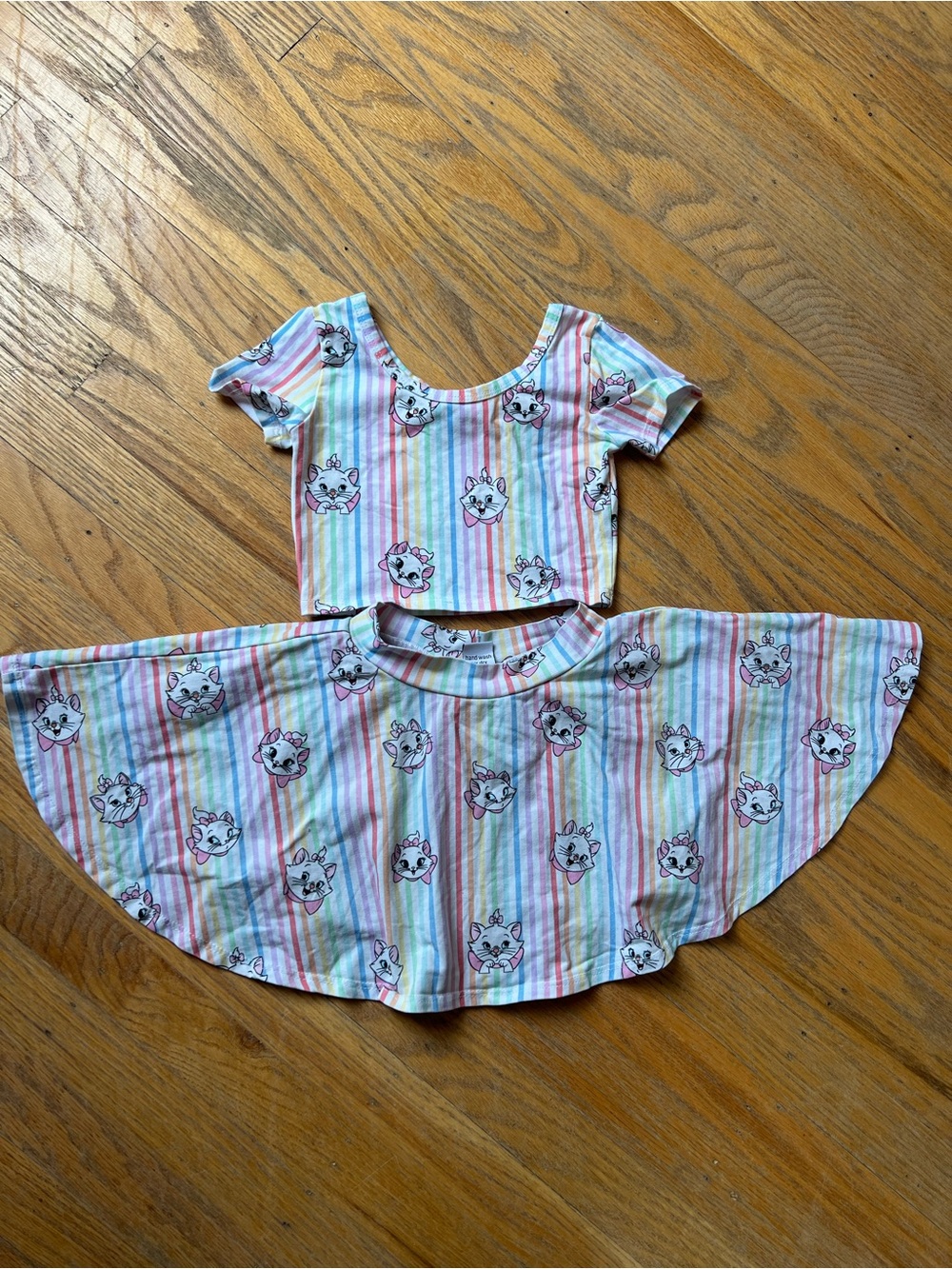 Wild rich kids artistocat marie size 5/6 two piece set